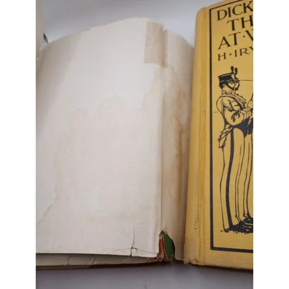 Lot 3 Rare Vintage Herb Kent West Point Fullback 1936 1st Ed HC Book 1911 2 3 YR - Picture 15 of 16